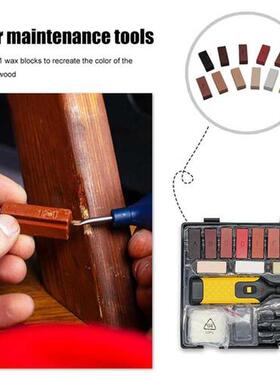 Laminate Floor Repairing Kit Furniture Scratch Fix Wax Syste