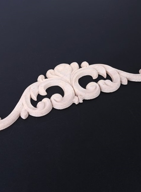2022 New 4pcs Wood Carved Onlay Appliques for Furniture Cabi