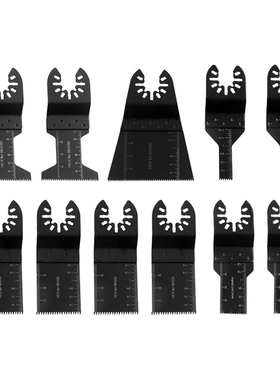 11pcs Quick Release Saw Blades Kit Precision Oscillating