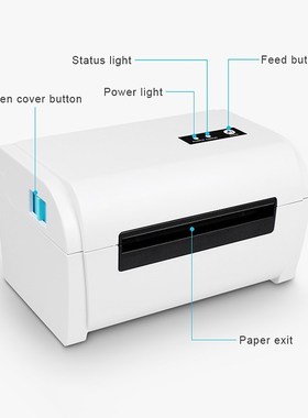 ZJ-9200 Portable USB Port Thermal Bill, Electronic Face Shee