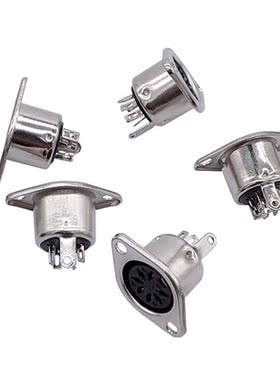 5Pcs Computer Keyboard Plug 3/4/5/6/7/8Pin DIN S Terminal Co