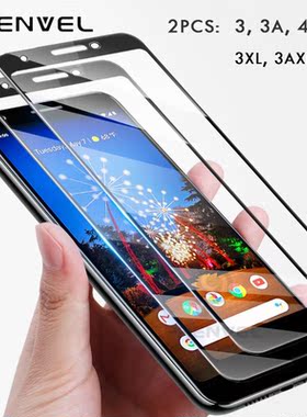 *2 Pack Safety Protective Glass  Google Pixel 3 4 3A Full Co