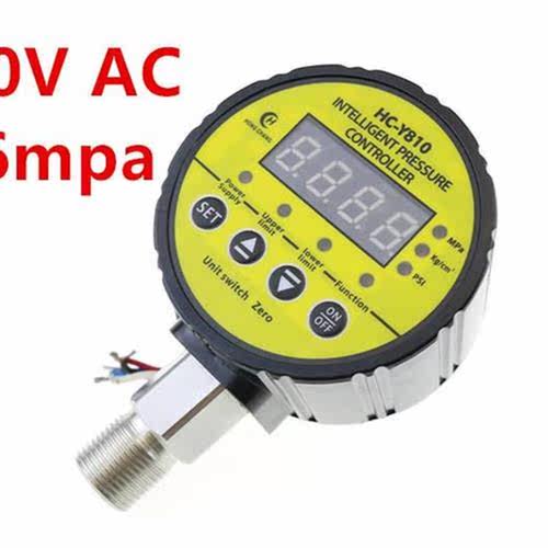HC-Y810 220V AC 0-6mpa digital electric contact pressure gau