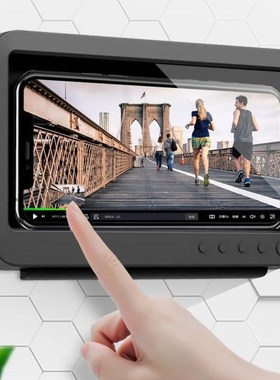 Phone Holder Bathroom Wall Mounted Phone Case Bath Waterproo