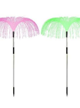 Solar Garden Jellyfish Lights 2pcs 7 Color Changing Solar