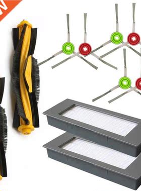 6 Side Brues 2 Main Brues 2 Filters For Ecovacs Deebot O