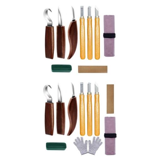 Wood Carving Tools Set for Professional and Beginners Hand C