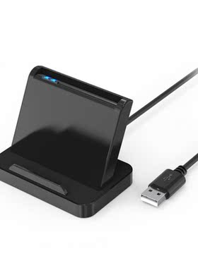 SCR816 USB Smart Card Reader with Phone Holder IC ID SIM CAC