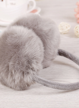 Winter Warm Earmuffs Cute Plush Fur Headphones Fashion Unise