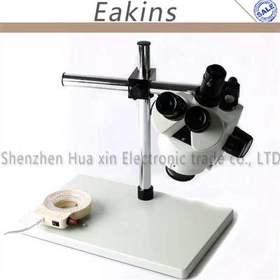 7X-45X Continuous Zoom Professional Trinocular Stereo Micros