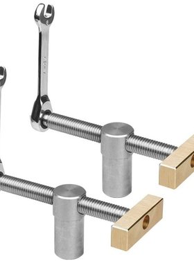 2Sets Woodworking Adjustable Desktop Clip, Fixed Clip Clamp