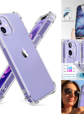 Clear Shockproof Phone Case For iPhone 13 12 11 Pro Max XS