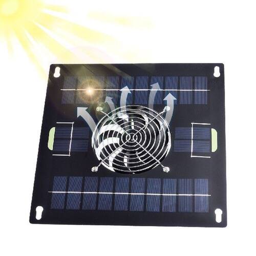 5W Solar Plane Fan Portable Solar Ventilation Fan Portable