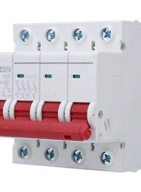 3pcs 4P MCB Miniture Circuit Breker DZ47-63Z DC 1000V Phot