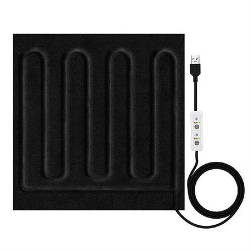 Travel Heating Pad 5V USB Electric Cloth Heater Mat For