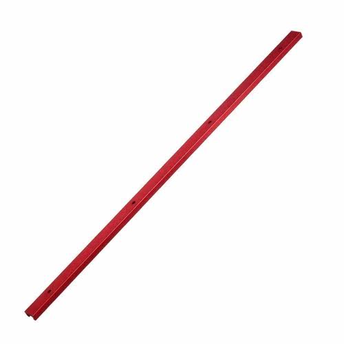 300-1220mm Red Aluminum Alloy T-track T-slot Miter Track Jig