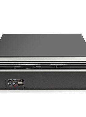 Itx Case Brushed Aluminum Panel Portable Mini Computer Case