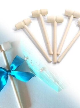 Mini Wooden Hammer Wood Mallets For Chocolate Crushing Seafo