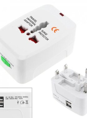 Universal Multi-purpose Global Travel Adapter Plug Double US