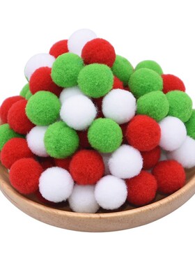 100Pcs 10/15/20/25mm Mini Fluffy Soft Pom Poms Pompoms  Hand