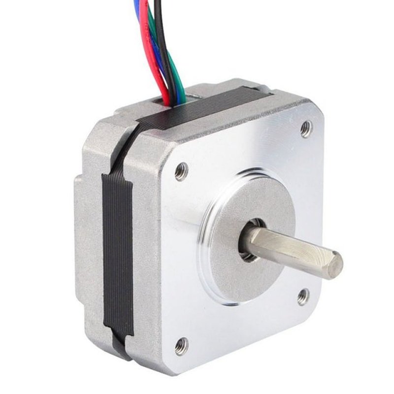 17Hs08-1004S 4-Lead Nema 17 Stepper Motor 20Mm 1A 13Ncm(18.4