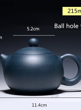Chinese yixing tea pot Handmade purple clay xishi zisha teap