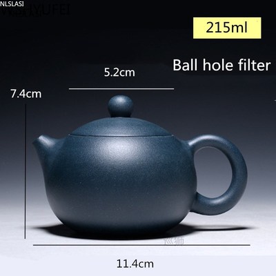 Chinese yixing tea pot Handmade purple clay xishi zisha teap