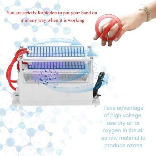Portable Ceramic Generator Ozone Machine 28g/h Long Life Air
