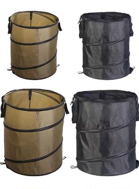 Trash Bin, Foldable Convenient Recycle Oxford Trash Can for