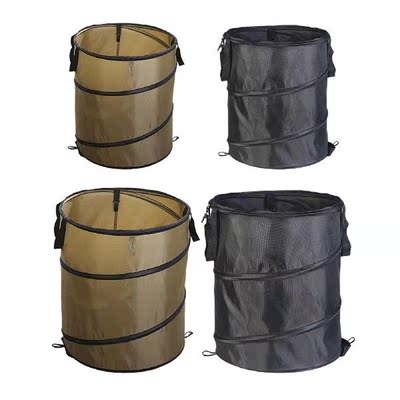 Trash Bin, Foldable Convenient Recycle Oxford Trash Can for