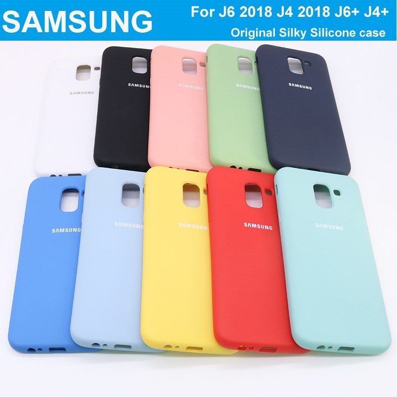 J6 Plus Case Original Samsung Galaxy J6 2018 J4 Plus Silky