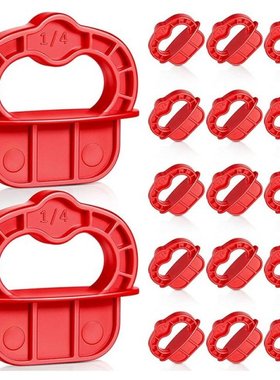 18Pcs Deck Jig Spacer Rings 1/4 Inch Composite Decking Board