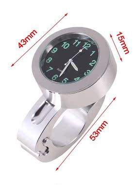 Motorcycle Watch Waterproof Motorcycle Accessories Handlebar