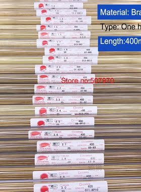 WEDM Brass Electrode Tube 0.5/0.8/0.9/1.0/1.5*400mm Die Sing