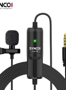 Synco Professional Lavalier Microphone Clip-on