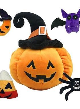 Halloween Pillow Plush Toy Doll Set Soft  Cute Stuffed