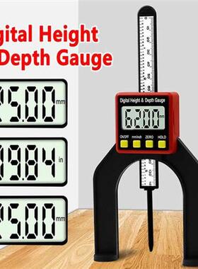 -piece Set Digital Caliper Level and Angle Ruler Height Rul
