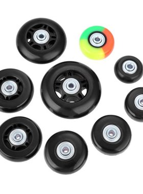 2 Sets Luggage Suitcase Replacement Wheels with Axles Wrench