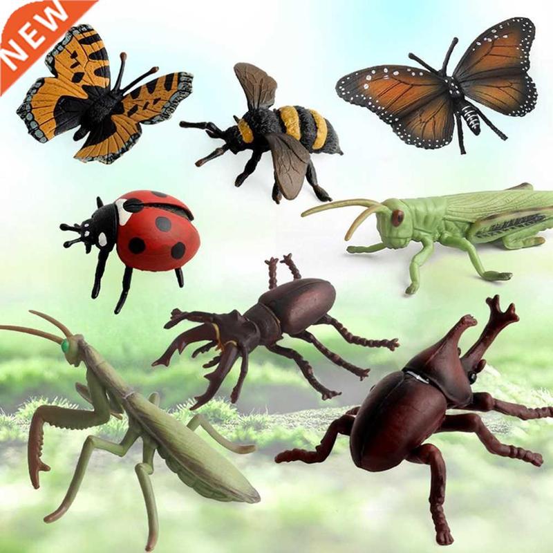 Educational Toys 8PCS Simulation Insect Model Children&#
