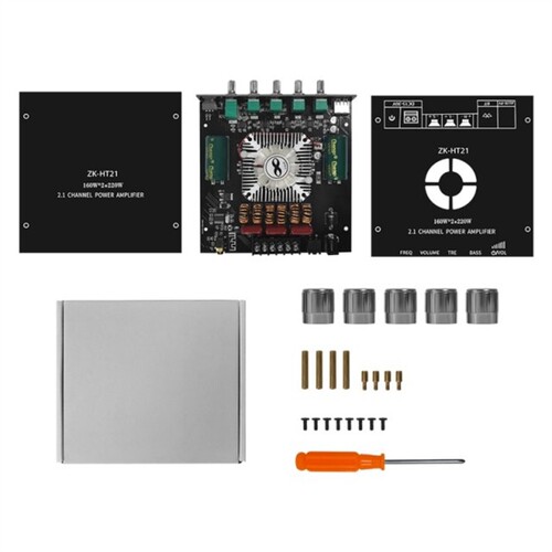 BT 5.0 Stereo Receiver Amplifier Board with Treble & bass Co