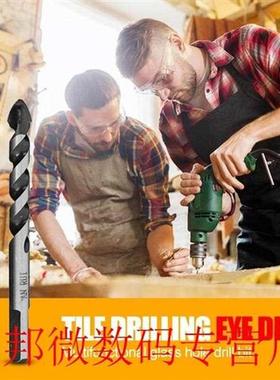 10pcs Triangul Shank Drill Resistance and Durability High