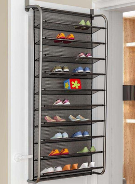 MultiLayer Wallmounted Shoe Rack Hallway Space Saving Shoe