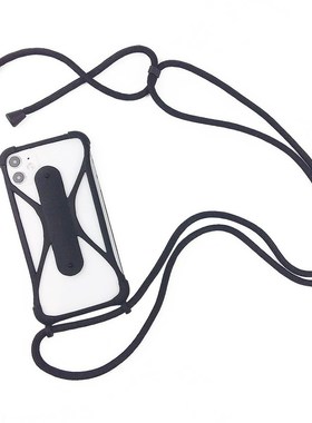niversal Lanyard  Phone Silicone Sports Strap Neck Hanging R