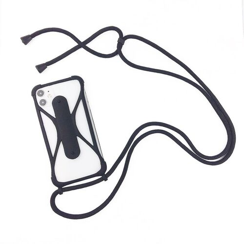 niversal Lanyard  Phone Silicone Sports Strap Neck Hanging R
