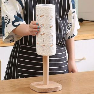 Restaurant Towel Rack Storage Kitchen Wood Beech Paper