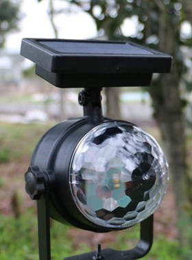 3 Pcs LED Beads Solar Lamps Solar Powered Projection Lamp La