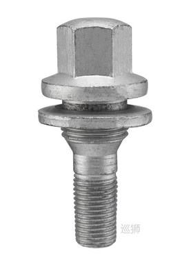 2/4 Pcs 17mm Alloy Wheel Bolts Flat Seat Washer For Peugeot