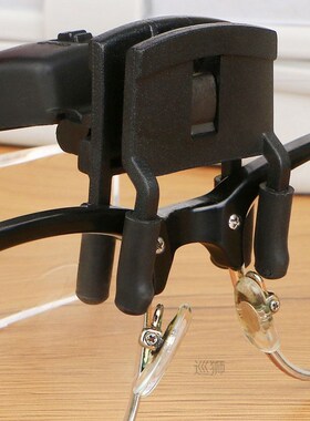 1.5X 2.5X 3.5X Multi Power Illuminated Eyeglasses Clip Magni