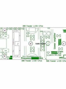 Latest  kits 100W UHF 400--470MHZ Amplifier Power Amplifi
