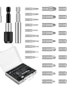Damaged Screw Extractor Set 33 Pcs Stripped Screw Extractor